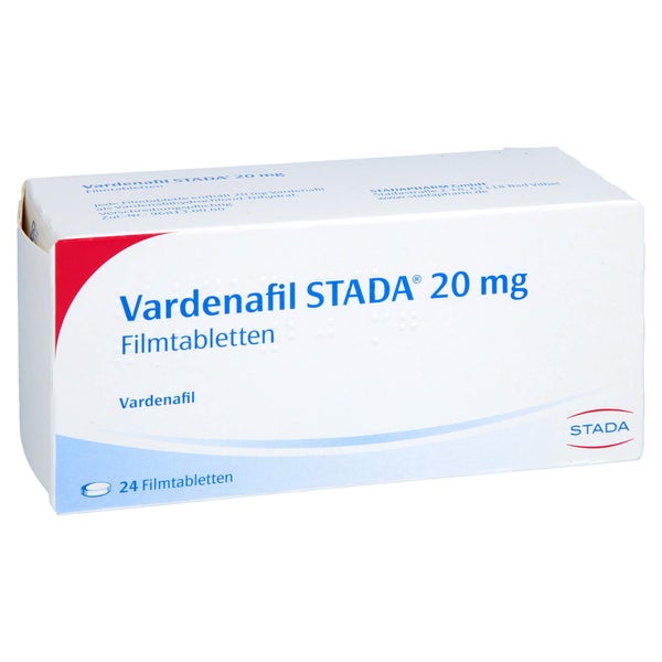 Vardenafil Stada 20 mg Filmtabletten 24 St