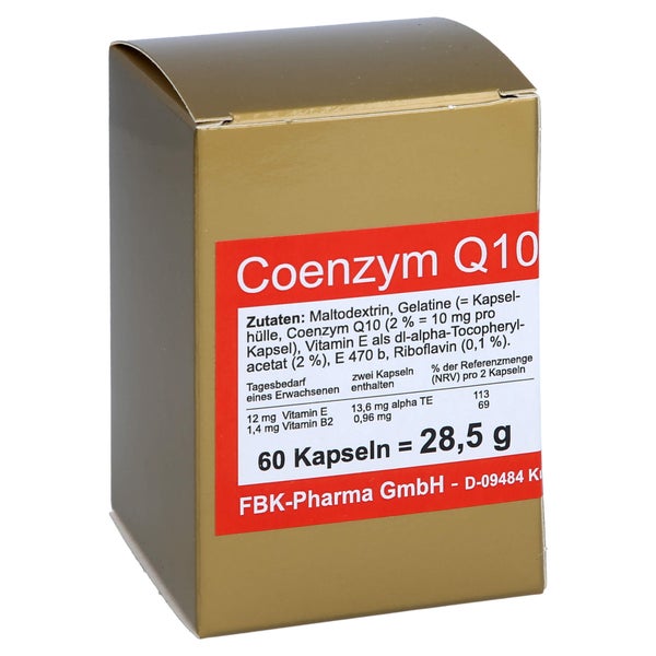 Coenzym Q10 10 mg Kapseln 60 St