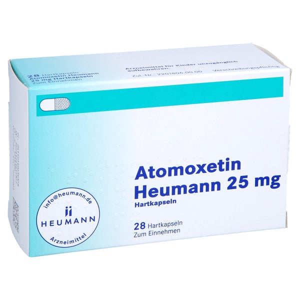 Atomoxetin Heumann 25 mg Hartkapseln 28 St