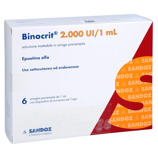 BINOCRIT 2.000 I.E./1 ml Inj.-Lsg.i.e.Fertigspr. 6X1 ml