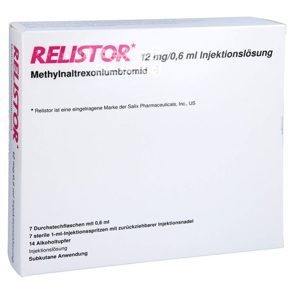 RELISTOR 12 mg/0,6 ml Injektionslösung Dsfl. 7 St