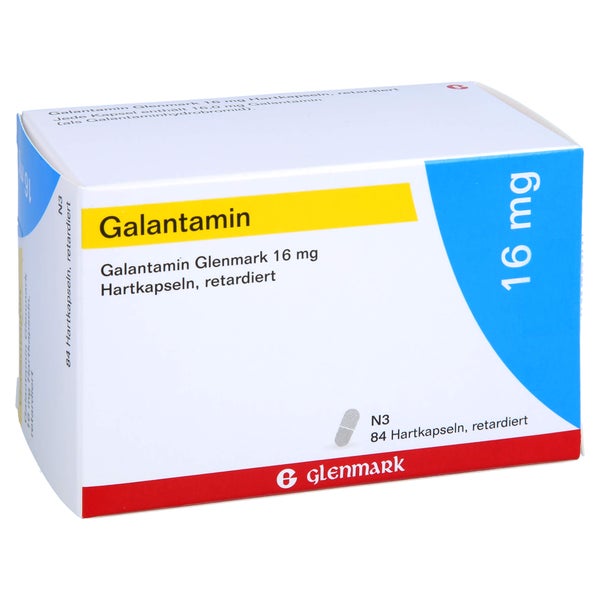 GALANTAMIN Glenmark 16 mg Hartkapseln retardiert 84 St