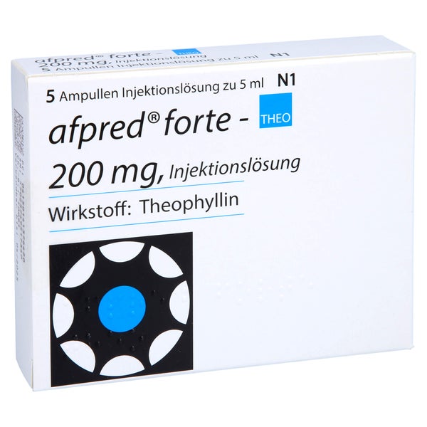 AFPRED forte-THEO 200 mg Injektionslösung 5X5 ml