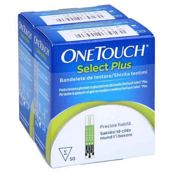 ONE Touch Select Plus Blutzucker Teststr 2X50 St