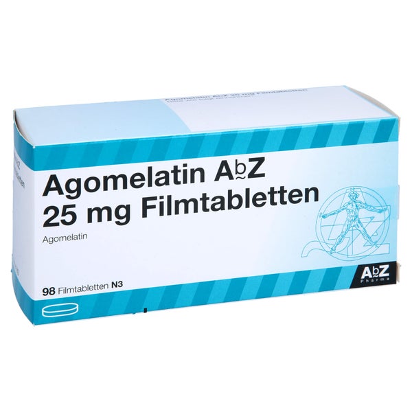 Agomelatin AbZ 25 mg Filmtabletten 98 St