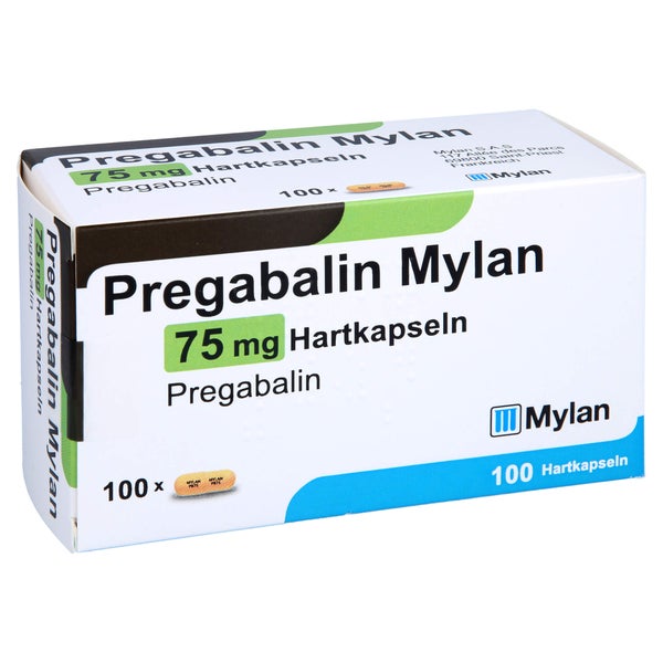 Pregabalin Mylan 75 mg Hartkapseln 100 St