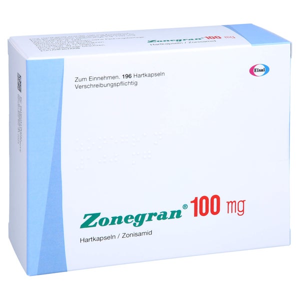 Zonegran 100 mg Hartkapseln 196 St