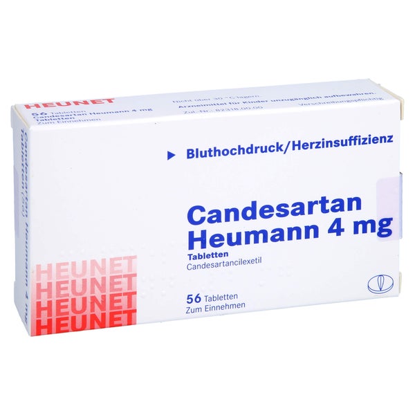 CANDESARTAN Heumann 4 mg Tabletten Heunet 56 St