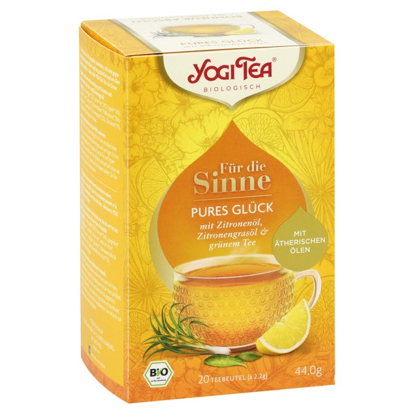 YOGI TEA Für die Sinne pures Glück Filte 17X2,1 g