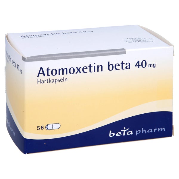 Atomoxetin beta 40 mg Hartkapseln 56 St