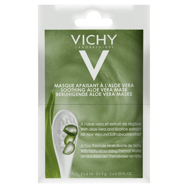 Vichy Maske Aloe Vera 2X6 ml
