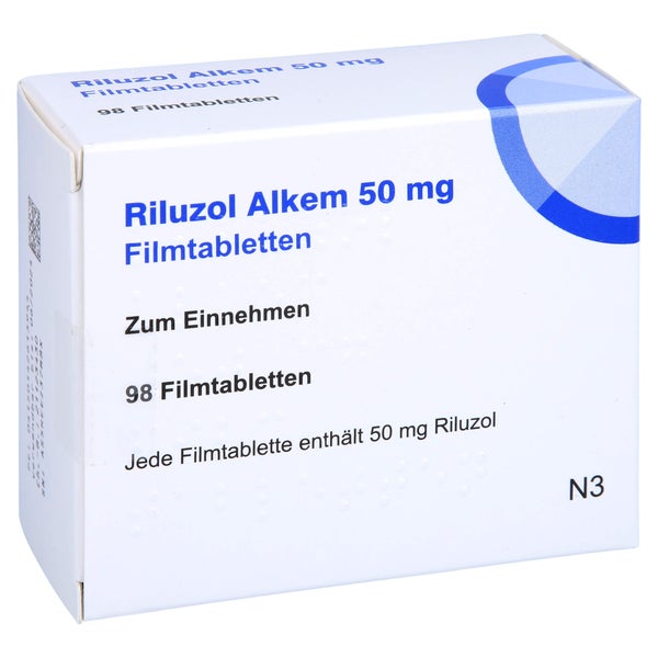 Riluzol Alkem 50 mg Filmtabletten 98 St