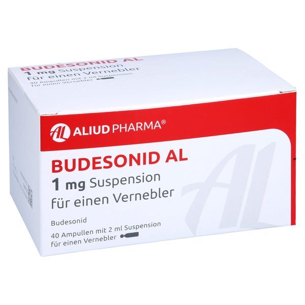 BUDESONID AL 1 mg Suspension f.einen Vernebler 40X2 ml
