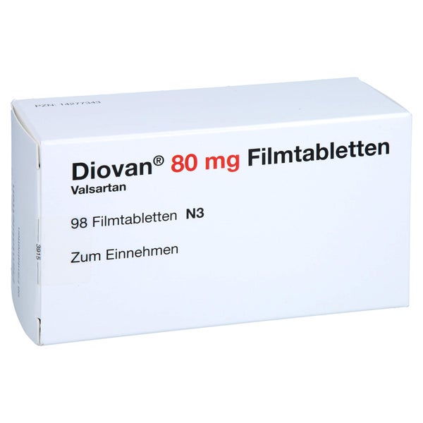 Diovan 80 mg Filmtabletten 98 St