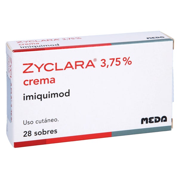Zyclara 3,75% Creme Sachets 28 St