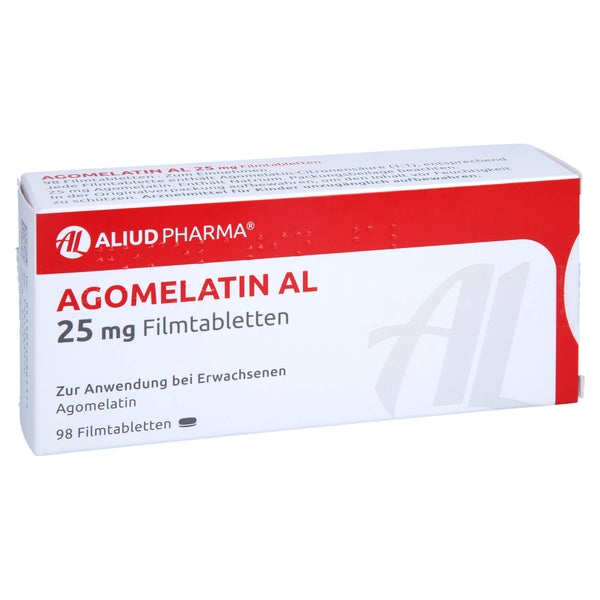 Agomelatin AL 25 mg Filmtabletten 98 St