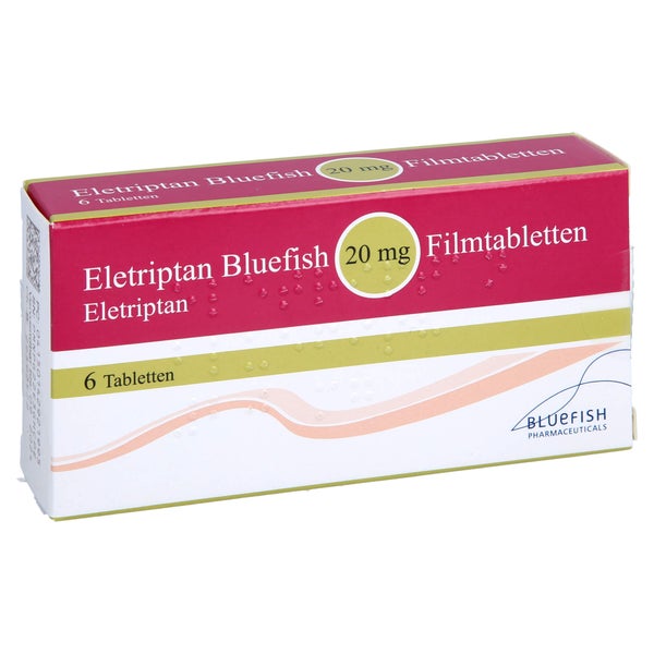 Eletriptan Bluefish 20 mg Filmtabletten 6 St