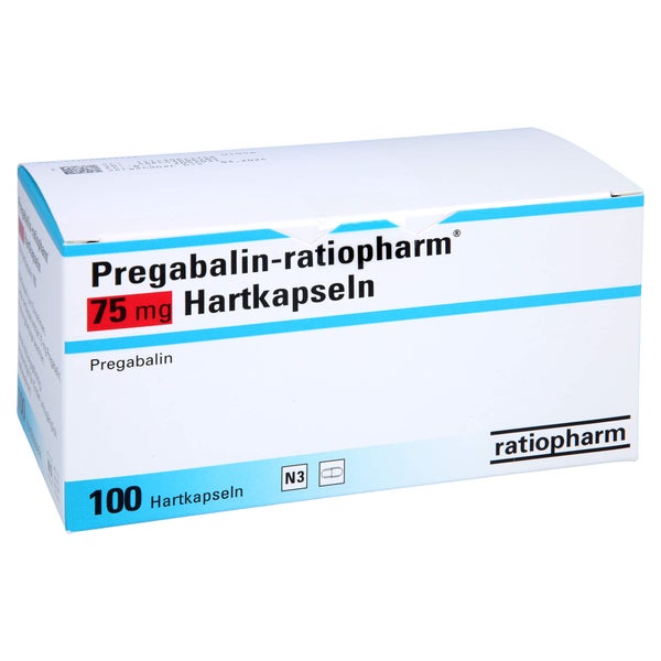 Pregabalin-ratiopharm 75 mg Hartkapseln 100 St