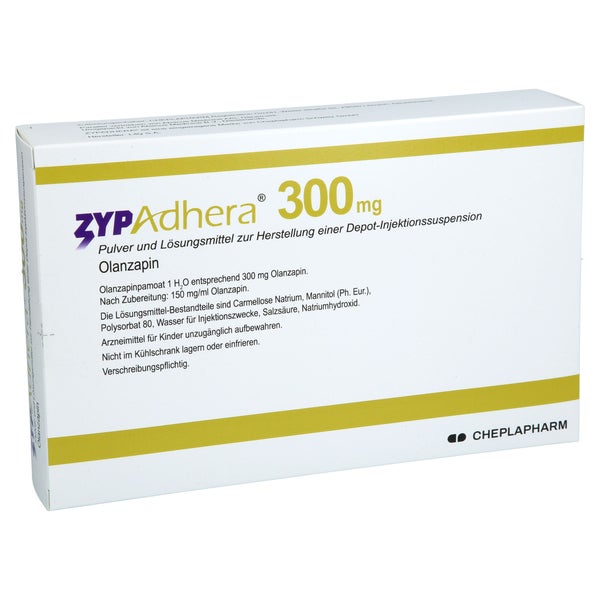 ZYPADHERA 300 mg Plv.+Lsm.z.Her.e.Depot-Inj.-Susp. 1 P