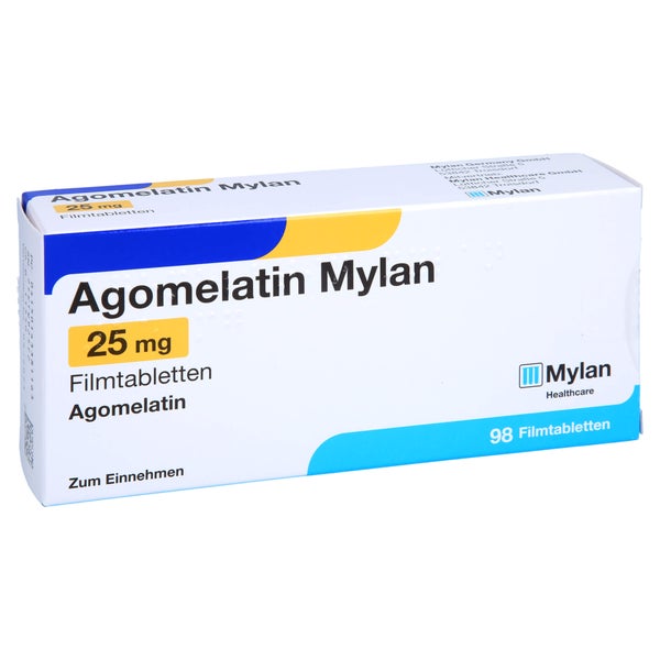 Agomelatin Mylan 25 mg Filmtabletten 98 St