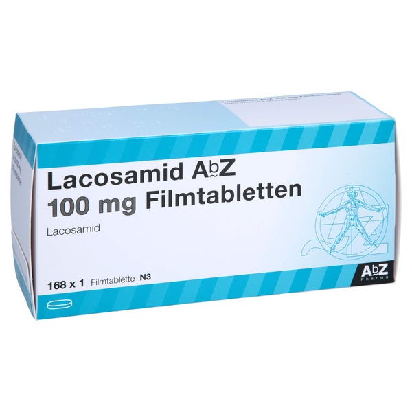 Lacosamid AbZ 100 mg Filmtabletten 168 St
