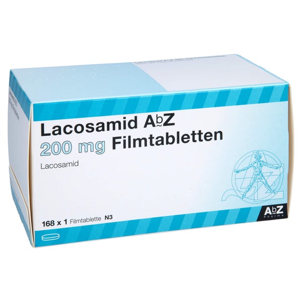 Lacosamid AbZ 200 mg Filmtabletten 168 St