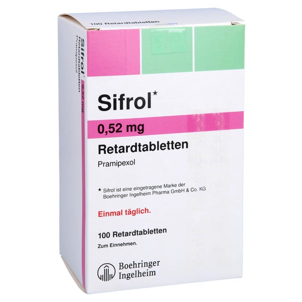 Sifrol 0,52 mg Retardtabletten 100 St