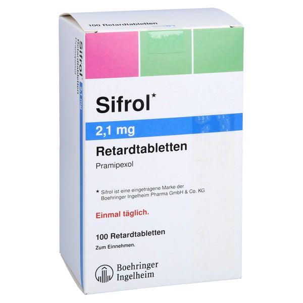 Sifrol 2,1 mg Retardtabletten 100 St