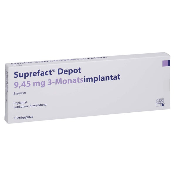 SUPREFACT Depot 9,45 mg 3-Monatsimplan.i.e.F.-Spr. 1 St