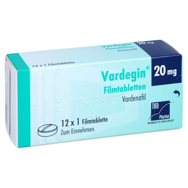 Vardegin 20 mg Filmtabletten 12 St