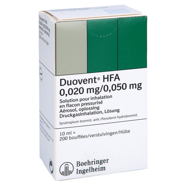 Duovent Dosieraerosol 20 µg/50 µg 10 ml