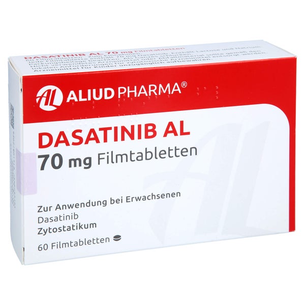 Dasatinib AL 70 mg Filmtabletten 60 St