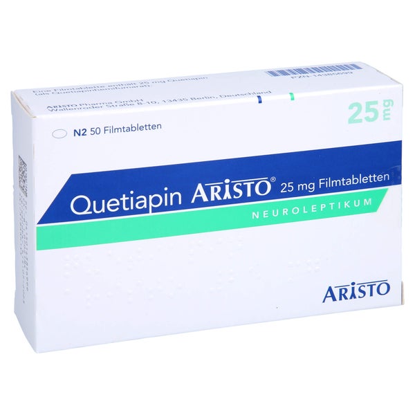 Quetiapin Aristo 25 mg Filmtabletten 50 St