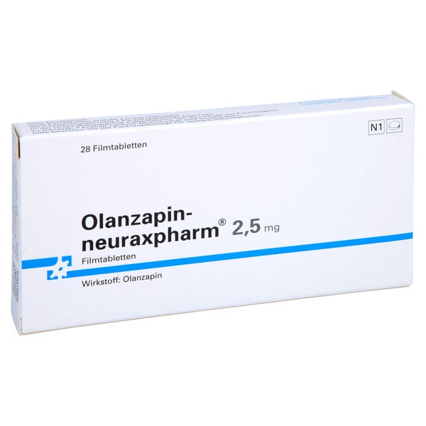 OLANZAPIN-neuraxpharm 2,5 mg Filmtabletten 28 St