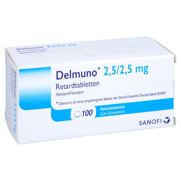 Delmuno 2,5/2,5 mg Retardtabletten 100 St
