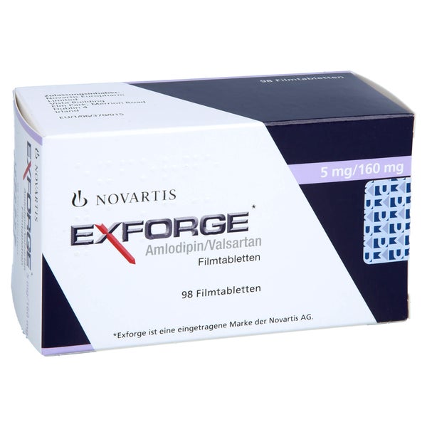 Exforge 5 Mg/160 mg Filmtabletten 98 St