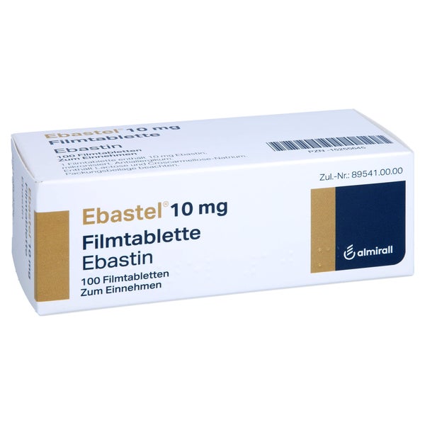 Ebastel 10 mg Filmtabletten 100 St