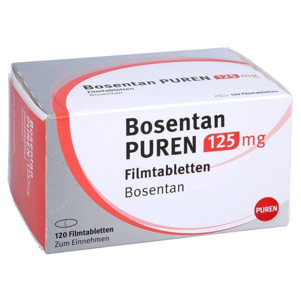 Bosentan Puren 125 mg Filmtabletten 120 St