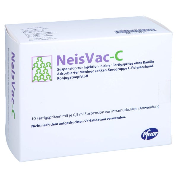 NEISVAC-C Injektionssuspension i.e.Fertigspritze 10X0,5 ml