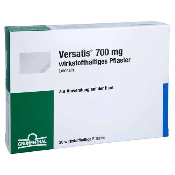 VERSATIS 700 mg wirkstoffhaltiges Pflaster 20 St