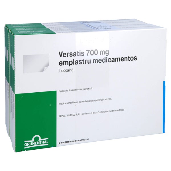 VERSATIS 700 mg wirkstoffhaltiges Pflaster 20 St