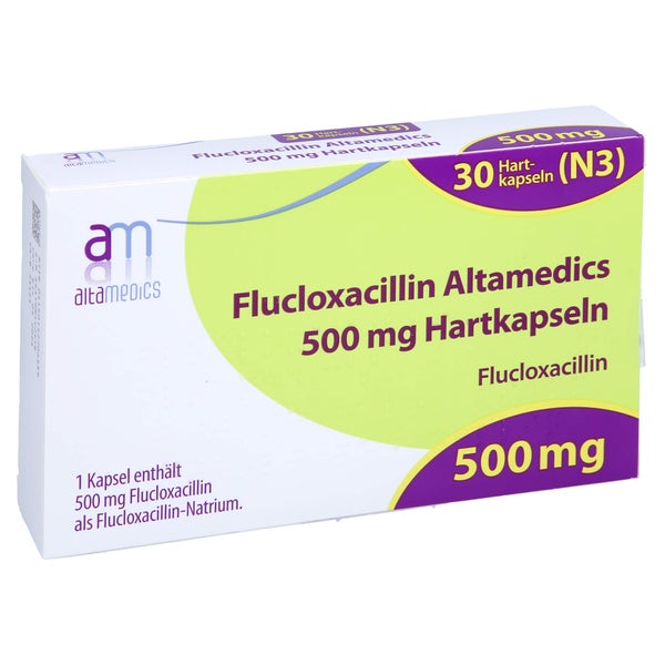 FLUCLOXACILLIN Altamedics 500 mg Hartkapseln 30 St
