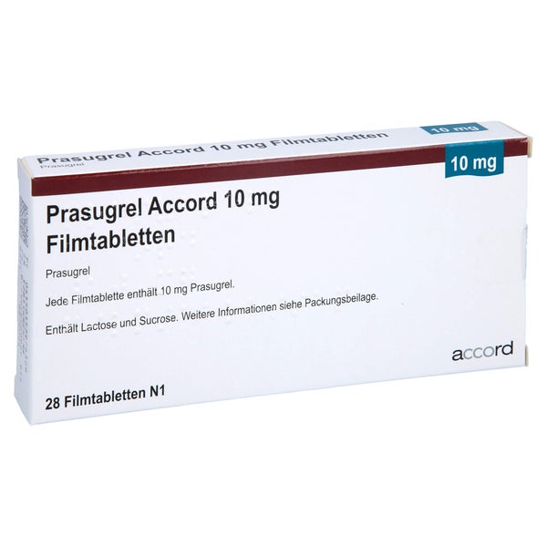 Prasugrel Accord 10 mg Filmtabletten 28 St