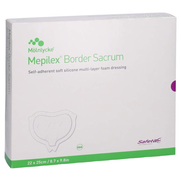 Mepilex Border Sacrum Schaumverb.22x25 c 10 St