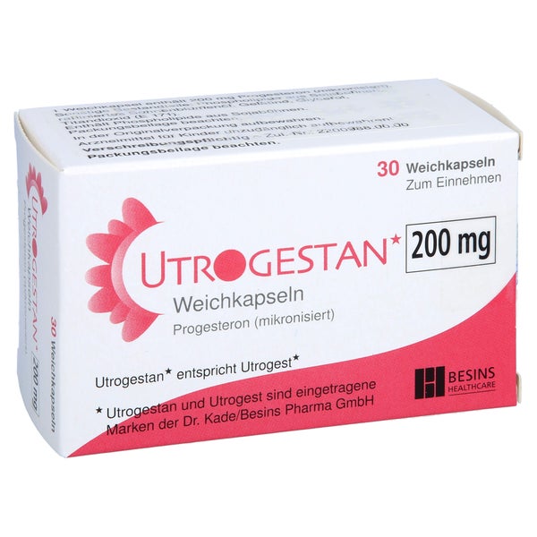 Utrogestan 200 mg Weichkapseln 30 St