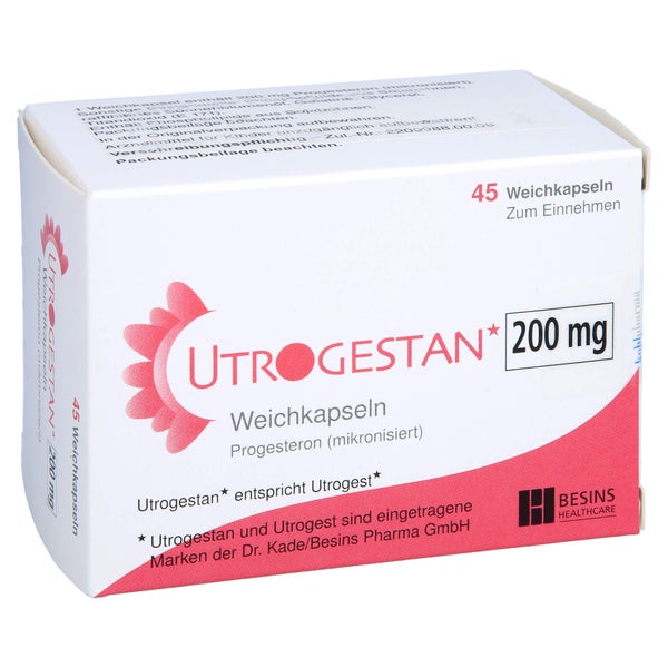Utrogestan 200 mg Weichkapseln 45 St
