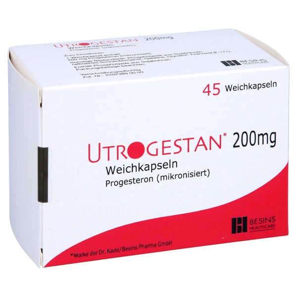 Utrogestan 200 mg Weichkapseln 45 St