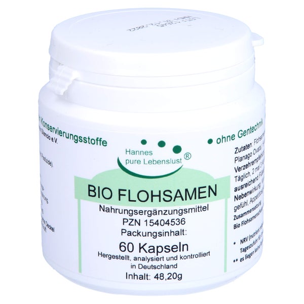 BIO Flohsamen Kapseln 60 St