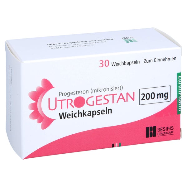 Utrogestan 200 mg Weichkapseln 30 St
