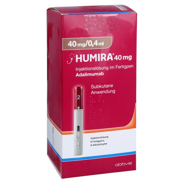 HUMIRA 40 mg/0,4 ml Injektionslösung im Fertigpen 6 St